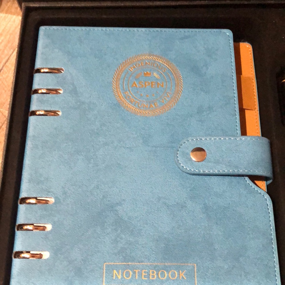 Ingenious  Aspen Notebook and Pen Set New